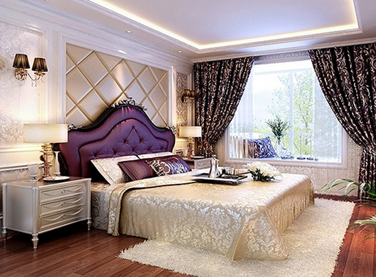 优美沉静 家装窗帘效果图欣赏