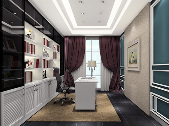 优美沉静 家装窗帘效果图欣赏