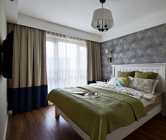 优美沉静 家装窗帘效果图欣赏